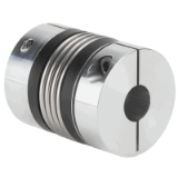 2301A... - Bellows Coupling with Clamping Hub